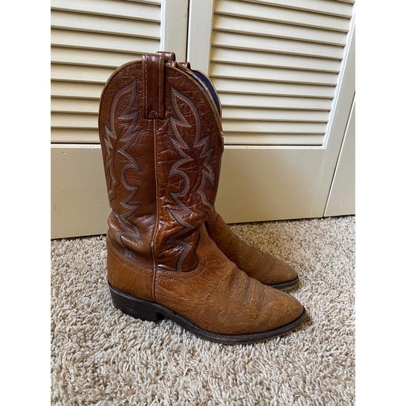 Dan Post | Shoes | Dan Post Brown Leather Cowboy Boots  display picture 1